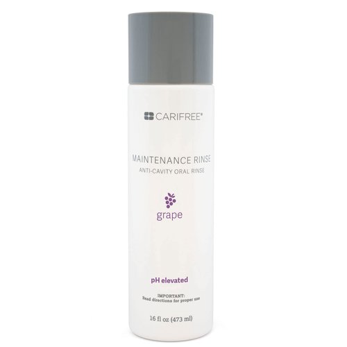 CariFree Maintenance Rinse, Grape, Anti-Cavity Fluoride Mouthwash, Formulated Oral Rinse, Dentist Recommended, Prevent Cavities, Freshen Breath, Alcohol-Free, Neutralize pH (Previously CTx3 Rinse)