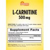 L-Carnitine 500mg | 60 Capsules | Free Form Amino Acid | Non-GMO and Gluten Free Supplement | by Sundance