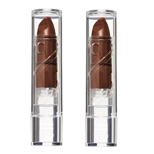 ELF Pack of 2 E.l.f. Srsly Satin Lipstick, Cocoa 29699