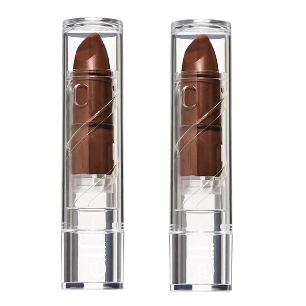 ELF Pack of 2 E.l.f. Srsly Satin Lipstick, Cocoa 29699