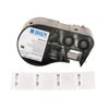 Brady - 131580 Self-Laminating Vinyl Label Tape (M-49-427) - Black on White, Translucent Tape - Compatible with BMP41, BMP51, and BMP53 Label Makers - 1" Height, .375" Width