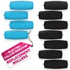 11Pcs Replacement Rollers for Electric Callus Remover for Feet - 7 Extra Coarse and 4 Regular Coarse Foot Callus Remover Tool Calloused Feet Remover Tool - Foot Buffer Electric Foot Callus Remover