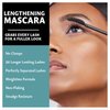 Khasana Ultra Lengthening Dramatic Effect Black Mascara, Waterproof & Long Lasting Formula, Length Maximizing Wand, Up to 48 Hrs Long Wear, Paraben Free & Cruelty Free, 1 Count