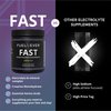 Fuel 4 Ever Fast Fasting Electrolyte Powder | with Creatine, Essential Amino Acids & Green Tea Extract | No Sugar, No Artificial Sweeteners or Ingredients | Lemon Lime Flavor 30 Servings