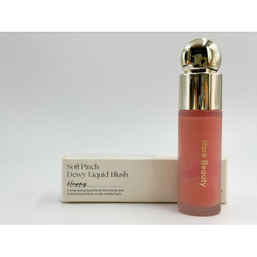 Rare Bee Face Blush for Beauty Soft Pinch Liquid Blush 0.25 fl.oz (Happy, Full size)