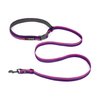 Tuff Pupper Hands Free Adjustable Length Dog Leash | Lightweight for Running Jogging Walking | Padded Waist Belt (24-50 inch) | Adjusts 3 to 6 Feet Length | Strong Ballistic Nylon w/Reflective Strips