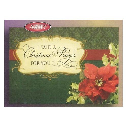 Abbey Press "I Said a Christmas Prayer" Cards - Inspiration Faith Blessing Spirit 77138T-ABBEY