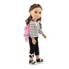 Emily Rose 14.5 Inch Doll Clothes 3 Piece Back to School 14 inch Doll Outfit Gift Set, Includes Doll Back Pack | Gift Boxed!