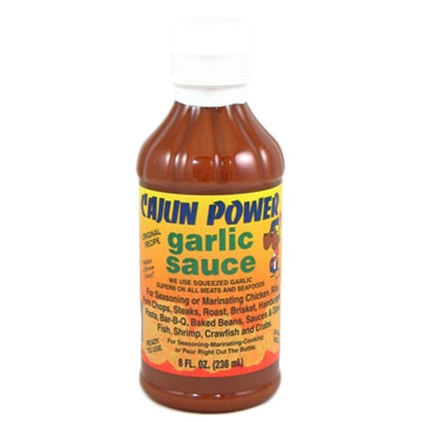 Garlic Sauce 8 Oz ,Cajun Power Sauce Mf,28882 3-pack