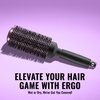 Ergo Super Gentle Round Brush for Blow Out - Salon Quality Hair Brushes for Women - Roller Brush for Blow Drying - Wet and Dry Hair Styling - Volumizing Hair Care Blowout Brush - ERG43: 1.75"