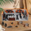 WINGIFT 583 Piece Armory Building Set,WW2 Military Base Army Equipment Building Kit,STEM Battle Swat Team Toys,Weapon Pack Military Equipment Gear Sets,Christmas Birthday Gifts for Boys,Teens,Adults