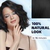 Ivnil Meidu Black Hair Dye Shampoo 3 in 1 for Gray Coverage Hair Color Shampoo for Women & Men Instant Herbal Natural Plant Hair Dye Shampoo Champu Para Canas Mujer