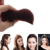 ericotry 2Pcs Charming Hair Comb Bump It Up Volume Inserts Bo Beehive Base Cushion Pad Hair Stick Bun Maker Accessories for Women Lady Girl (Brown)