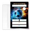 ANYEMW 4x6 Soccer Birthday Invitations, Soccer Birthday Party, Sports Party Decorations, Birthday Party Invitations For Boys Girls, Kids Birthday Invitations. (sport（119）)