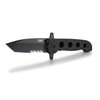 CRKT M16-14SFG EDC Folding Pocket Knife: Special Forces Everyday Carry, Black Serrated Edge Blade, Tanto, Automated Liner Safety, Dual Hilt, G10 Handle, 4-Position Pocket Clip