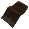 Wire Hair Extensions, 16 Inch 80g Fish Line Hair Extensions Clip in Hair Extensions Dark Brown, Fshine Remy Hair Extensions Real Human Hair Straight Hair Invisible Line