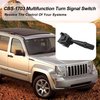 Multifunction Turn Signal Switch Combination Control | Replacement for 2006-2017 Chrysler Dodge & More | Replaces# CBS-1703 | Fog Light Control, Headlight Dimmer, High Beam Latching