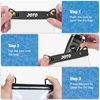 JOTO 2 Pack Waterproof Car Key FOB Case with Lanyard for Swimming Surfing, Small Waterproof Wallet Dry Bag for Money Credit ID Card Cash Coins -Black