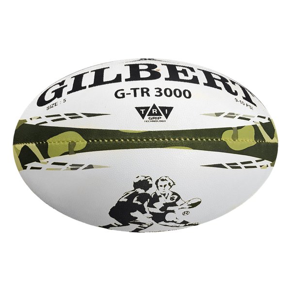 Gilbert G-TR3000 Training Rugby Ball - Camo - Size 5