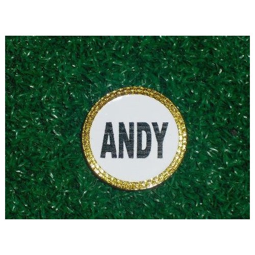 Gatormade Personalized Golf Ball Marker Andy