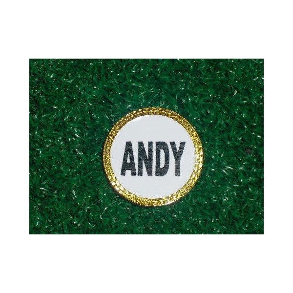 Gatormade Personalized Golf Ball Marker Andy