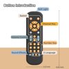 Baby TV Remote Control Toy with Music, TV Remote Toy with Realistic Light and Sound - English, French and Spanish 3 Language for Infant Toddler Play Remote Musical Toys, BPA Free