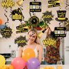 48 Pieces 2025 New Year Hanging Swirl Decorations 2025 Hanging Swirl Set for Birthday Party Supplies for Home
