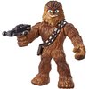 STAR WARS Galactic Heroes Mega Mighties Chewbacca 10-Inch Action Figure with Bowcaster Accessory, Toys for Kids Ages 3 and Up