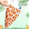 Animal Print Party Favor Bags - 60Pcs Zoo Print Goody Candy Treat Gifts Bags, Summer Jungle Safari Themed Party Decorations for Kids Girls Boys Birthday Baby Shower Animals Theme Events Supplies