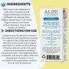 Aloe Cadabra Flavored Personal Lubricant and Vaginal Moisturizer, Organic Edible Aloe Lube for Men, Women and Couples, Non-Staining, pH Balanced, Toy Compatible (Tahitian Vanilla, 2.5 Ounces, 1 Pack)