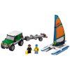 LEGO City Great Vehicles 4x4 with Catamaran 60149 Building Kit