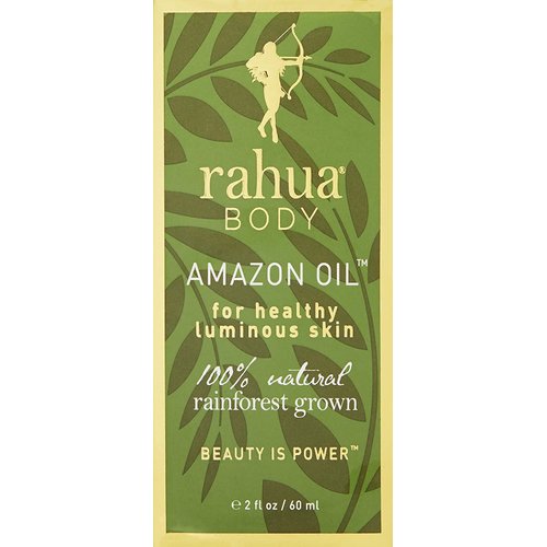 Rahua Body Oil with Vitamin C, E & Omega 3s, 2 Fl Oz, Skin Moisturizer Oil for All Skin Types, Lightweight, with Nourishing Natural, Plant-Based Derived Ingredients, Amazon Rainforest Botanical Scent