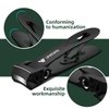 VANWIN Nail Clippers for Men, 2024 New Wide Jaw Toenail Clippers for Thick Nails for Seniors, Angled Head Toe Nail Clippers with Catcher, Ultra Sharp Nail Cutter Fingernail Clipper for Women Black