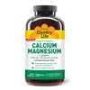 Country Life Target-Mins Calcium Magnesium Supplement for Bone Health, 1000mg Calcium, 500mg Magnesium, Gluten Free, 2:1 Ratio for Optimal Utilization