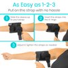 Vive Bicep Brace Compression Sleeve for Tendonitis - Upper Arm Tricep & Bicep Support Brace for Pain Relief - Comfortable, Lightweight, & Adjustable Wrap for Recovery, Rehab, or Workouts (Medium)