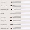 14 Pieces Clear French Tip Nail Stamp with Nail Art Brushes, Silicone Jelly Clear Stamper for Nails Nail Gel Brush Nail Polish Brushes Nail Art Stamper Nail Art Liner Brush for DIY Nail Decor Stamping