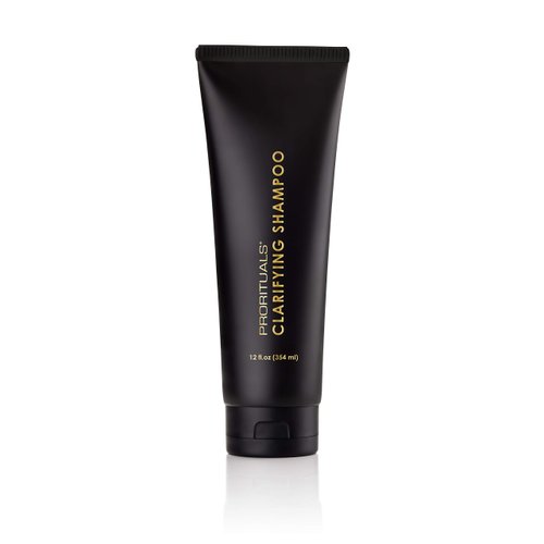 Prorituals Clarifying Shampoo - Detox Daily Clarifying Natural Clarifying Shampoo For Curly Hair, Routine Shampoo Removes Impurities, 12 Oz