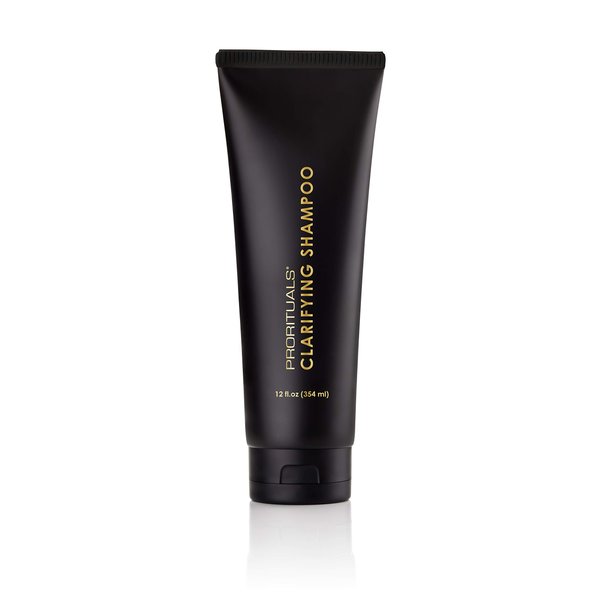 Prorituals Clarifying Shampoo - Detox Daily Clarifying Natural Clarifying Shampoo For Curly Hair, Routine Shampoo Removes Impurities, 12 Oz