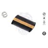 Premium Natural Ox horn and Sandalwood Dual-Action Beard Comb with Black Protective Case – the Perfect Beard & Mustache Grooming Companion & Gift for Men – by Man & Mane
