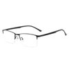 UniVison 58002 Anti-fatigue Anti-blue Light Reading Glasses Mens Lightweight 【color: BLACK】 (+1.00)