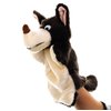 Wolf Hand Puppets Plush Animals Toys for Imaginative Pretend Play Storytelling Gifts for Kids Brown