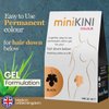 MiniKINI Colour Ethical Bikini Hair Dye Coloring Kit with Organic Ingredients Aloe Vera, Citrus Extract, Grapefruit Cruelty-Free, Paraben and Ammonia Free Black