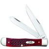 Case WR XX Pocket Knife Pocket Worn Old Red Bone Trapper Item #783 - (6254 SS) - Length Closed: 4 1/8 Inches