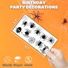 100 PCS Cute Funny Halloween Spider Temporary Tattoos Sticker Birthday Decorations Spider Web Bat Boo Day Halloween Festival Black Carnival Themed Party Favors Supplies Cute Boy Girl Adult Gifts