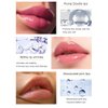 GL-Turelifes Lip Plumper Lip Gloss, Lip Maximizer Plumper Lip Extreme Volume, Heathly Enhancer Hydrated Lips, Moisturize, Refine Dryness Wrinkles Enhances Plump Gloss