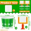 50 Set Football Bowls Football Snacks Paper Cups Football Cups Disposable Football Party Decorations Supplies Favors with Tailgate Cards for Kids Tailgate Games Birthday Sports Events Popcorn