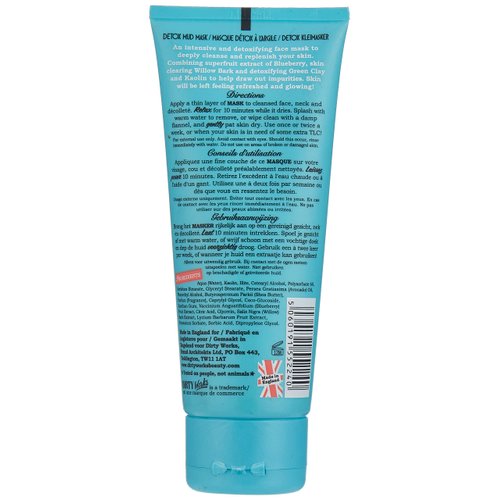 Dirty Works Power Berry Detox Mask