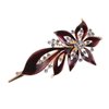 FOMIYES French Hair Clips Rhinestone Headpiece Flower Hair Accessories Womens Hair Clips Banana Hair Clips for Women Metal Hair Clips for Women Spring Clip Alligator Clip Crocodile Skin