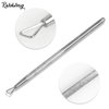 Rolabling Stainless Steel Triangle Nail Polish Remover Nail Art Nail Cuticle Pusher Peeler Scraper Tool Remove&Soak Off Gel Nail Polish for Fingernail and Toenail