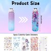 Gifts for Girls, Decorate Your Own Water Bottle Kits for Girls 4-12, Girls Water Bottle, Gem Stickers DIY Arts and Crafts Kits Supplies for Girls, Birthday Gifts for Girls, Christmas Stocking Stuffers